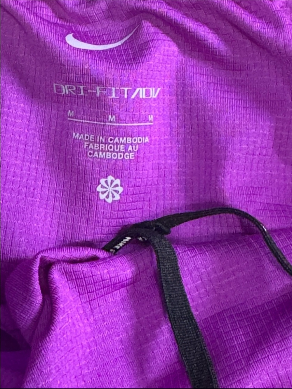 Nike AeroSwift Running Shorts Purple Men's Size M Lightweight Race Split - Picture 6 of 7